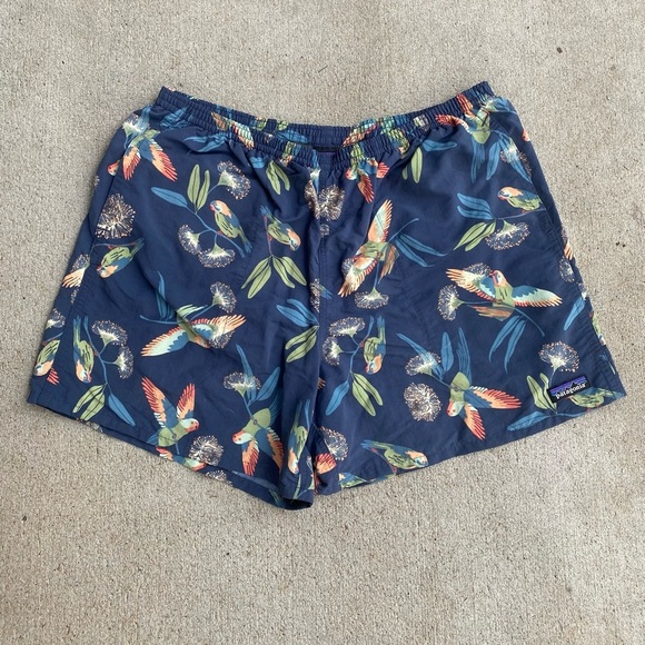 Patagonia Men’s Size XL Swim Trunks in Parrots Stone Blue - Picture 2 of 3